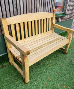 3 Seater Wooden Garden Bench