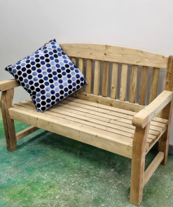 2 Seater Wooden garden Bench