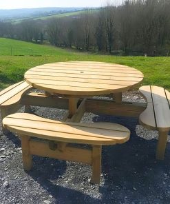 Round Picnic Table