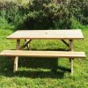 Wooden Picnic Table 1.4m