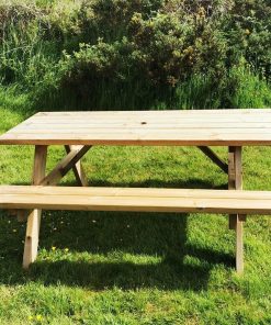 Wooden Picnic Table 1.4m