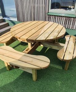 Round Picnic Table