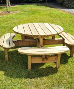Round Picnic Table