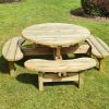 Round Picnic Table