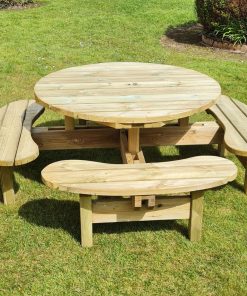 Round Picnic Table