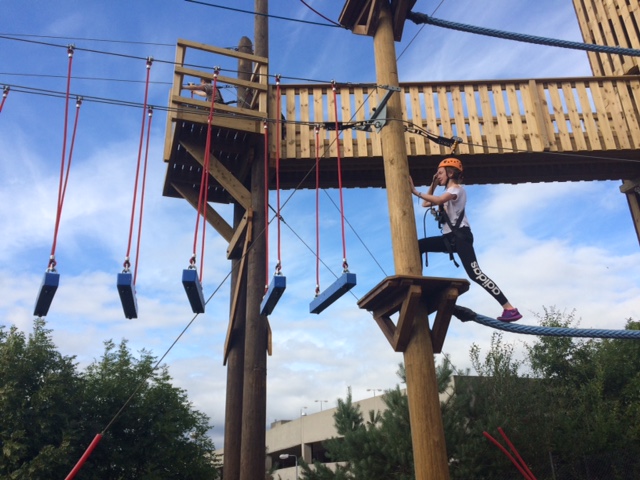 2 Level High Ropes Course / Climbing Tower / Zip Line - Image 4