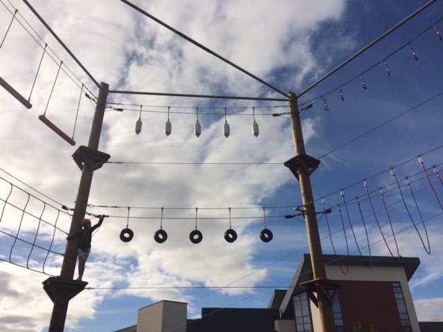 2 Level High Ropes Course / Climbing Tower / Zip Line - Image 7