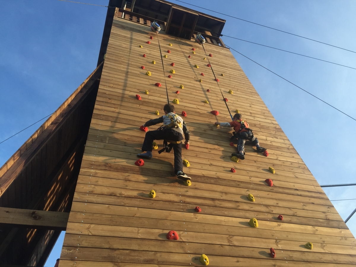 2 Level High Ropes Course / Climbing Tower / Zip Line - Image 5