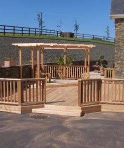 Cedar Wood Deck