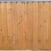 Closed Round Top Fence Panels