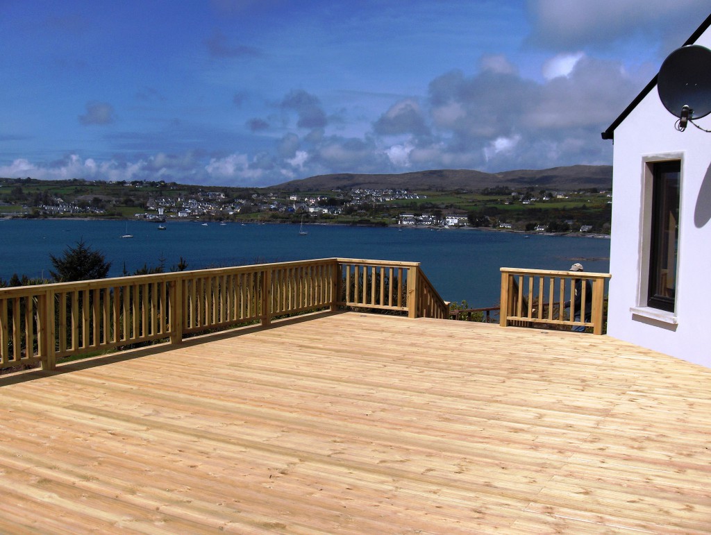 Latvian Redwood timber Decking