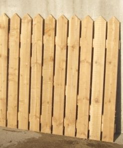 Open Picket Fence Panel