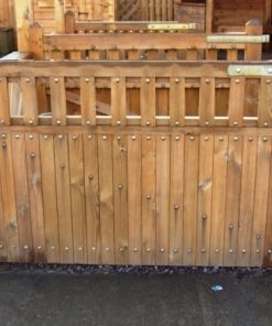 Solid Timber Entrance Gates