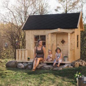 Lodge Kids Wooden Playhouse