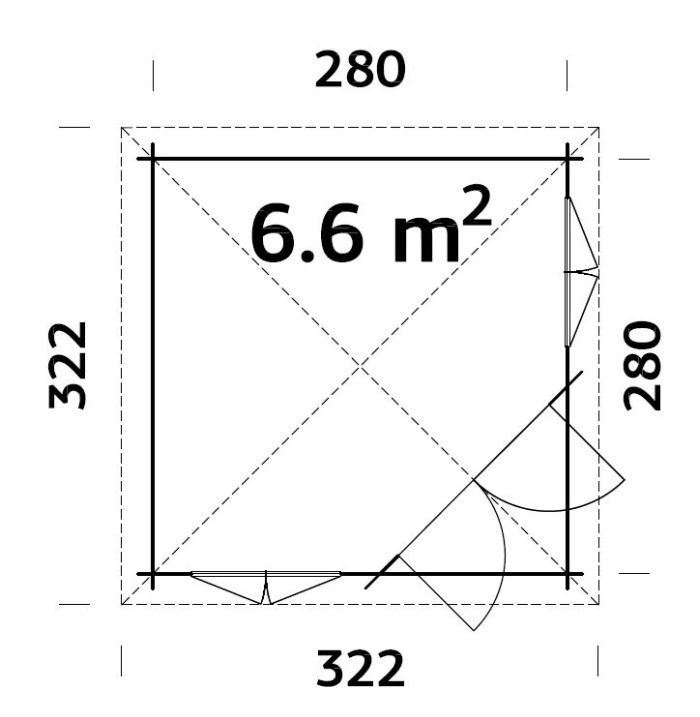 Pavilion Melanie 6.6 m² - Image 3