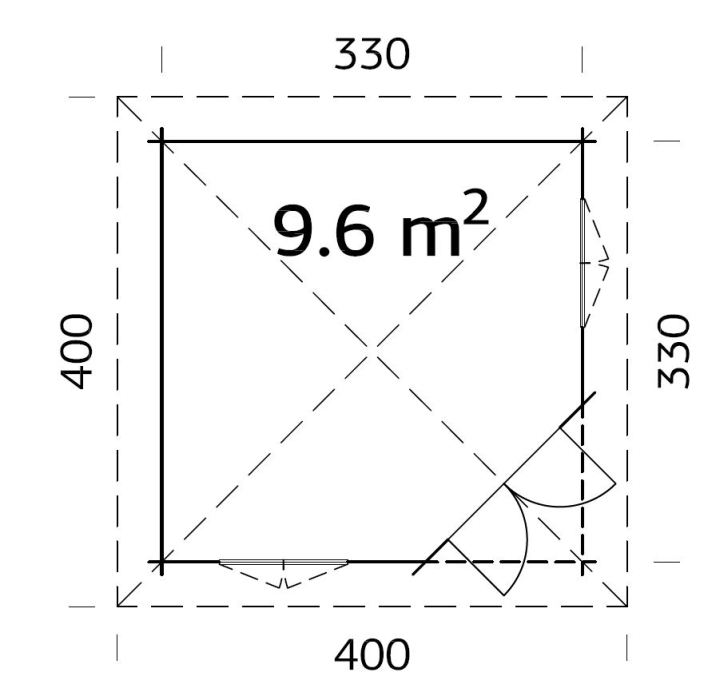 Pavilion Melanie 9.6 m² - Image 2