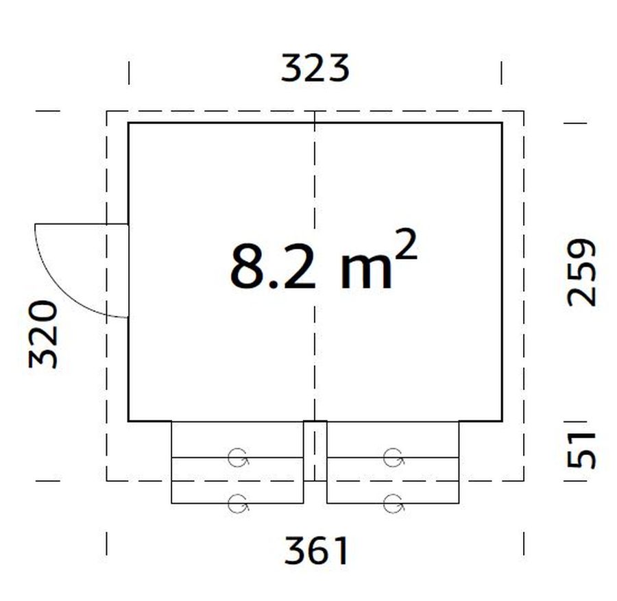 Kiosk Stella 8.2 m² - Image 2