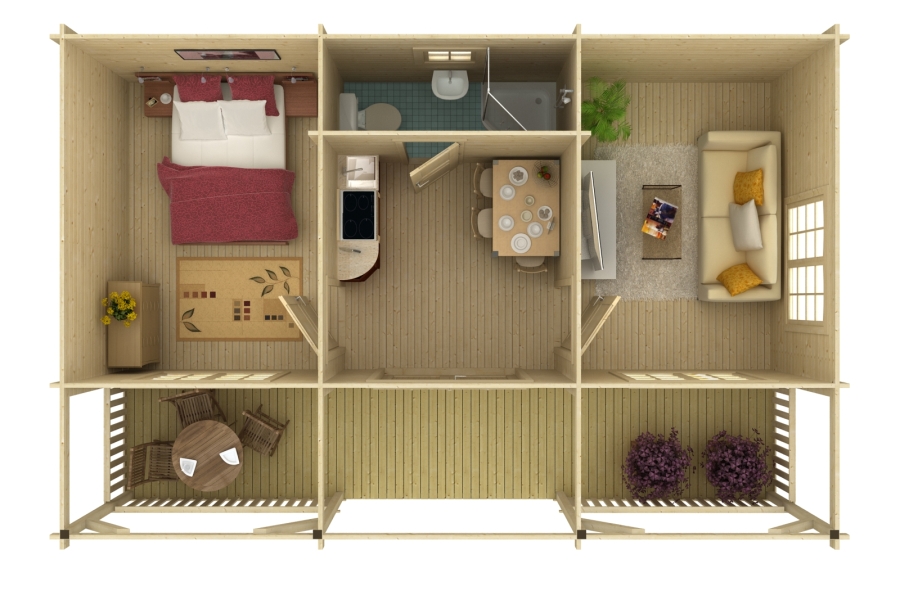 Cottage Sandra 25.6+11.1 m² - Image 5