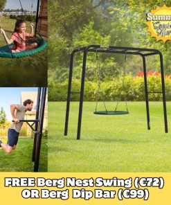 Berg PlayBase Climbing Frame Medium TT (Nest Swing)