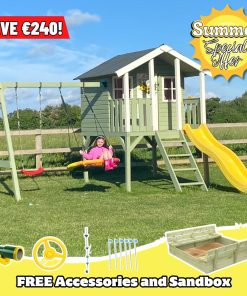 Toby Playhouse with Swing & Slide