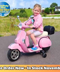 Kids Pink Ride On Vespa